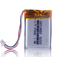 2pcs 582535 602535 3,7V 470mAh Lithium-Polymer-Akku, passend für SP5 Papago DVR MiVue 366 368 358 358P 658P HP F210 HP F310