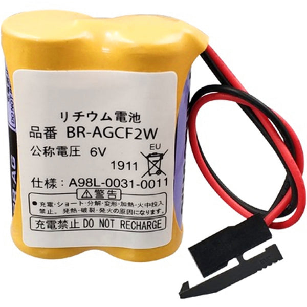 Brandneuer FANUC 2200 mah br agcf2w 6V a98l-0031-0011 l CNC-Bearbeitungszentrum-Akku