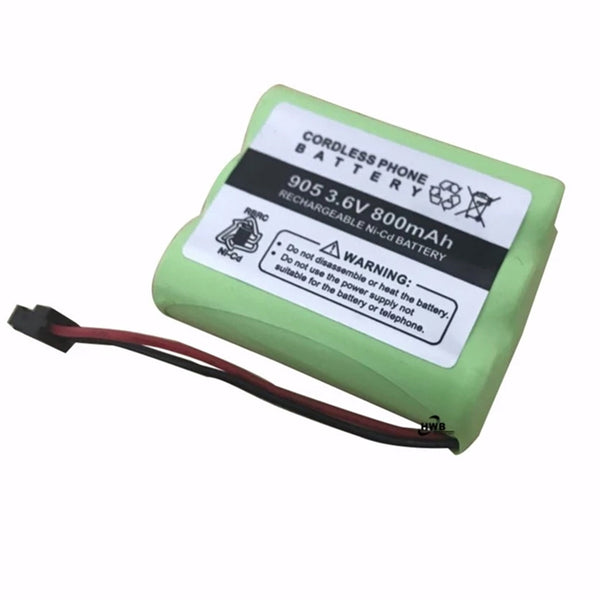 3.6v 800mAh Ni-cd Akku für Schnurlostelefon BT-905 KX-A36 P-P501 AE-255 B300 ATT-3AAB BT-800