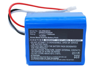 7.2V 1500mAh Vakuum akku für 5200B Braava 2000 Braava 300 Braava 380 Braava 380T Braava 381 Ni-MH