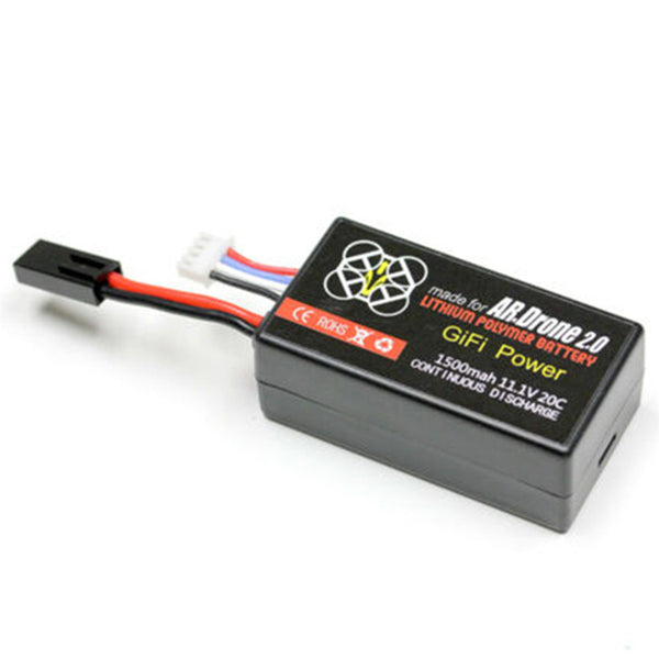 11,1 v 1500 mah 20C LiPo Batterie mit 2 stecker für Parrot AR. drone 2,0 Quadcopter Lange Flugzeit