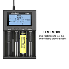 Batterieladegerät AA AAA Batterieladegerät mit LCD Display USB Ladeanschluss und Laden, Entladen, Testen, Wartungsmodus