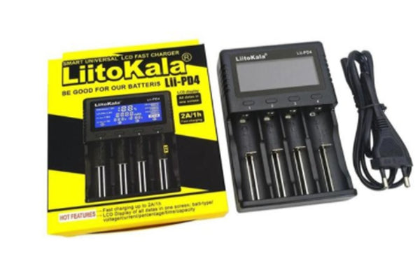 Liitokala Lii-100 Lii-202 Lii-402 Lii-PD4 LCD Akku-Ladegerät