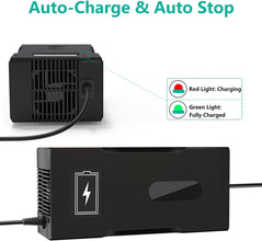 58.4V 15A LiFePO4 Ladegerät Automatisches Intelligentes Batterieladegerät Entwickelt für 48V (51.2V)