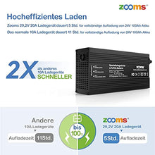 29.2V 20A Dediziertes LiFePO4-Ladegerät Für 24V(29.2V) Lithium Batterie Mit 4 Sicheren Schutzvorrichtungen