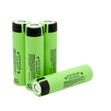 2 Stück 3,7V 3400mAh NCR 18650B Lithium-Ionen Akku Flat Top 18650 Wiederaufladbare Batterien