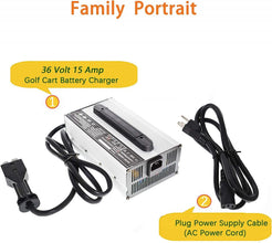 36V15A Batterieladegerät Ersatz Für EZGO Marathon Golfwagen SB50 Stil Steckergriff