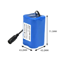 21700 2S2P 7.4V 9600mah Rechargeable Battery DC Stecker Pack Lithium Li-Ion Batterie für Powerbank