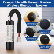 3,7 V 3500 mAh wiederaufladbarer Ersatzakku für Harman Kardon Onyx Studio 1/2/3 kabelloser Bluetooth-Lautsprecher